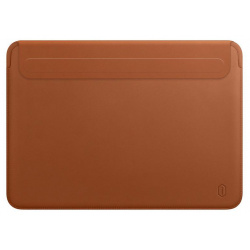 Аксессуар Чехол Wiwu для APPLE MacBook Air 13 Skin New Pro 2 Leather Sleeve Brown 6973218931296 