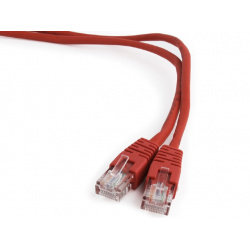 Сетевой кабель Gembird Cablexpert UTP cat 5e 1 5m Red PP12 5M/R