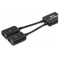 Аксессуар KS is OTG 2xUSB 2 0/F  USB C/M 813