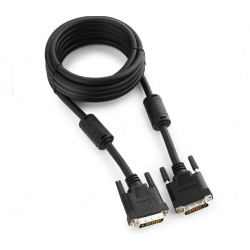 Аксессуар Gembird Cablexpert DVI D Dual Link 25M/25M 4 5m Black CC DVI2 BK 15 
