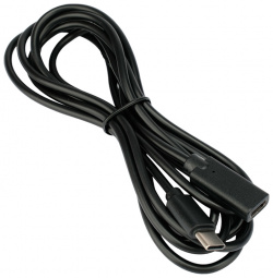 Аксессуар Gembird Cablexpert USB 2 0 Type C/M  C/F 2m Black CCP USB2 CMCF