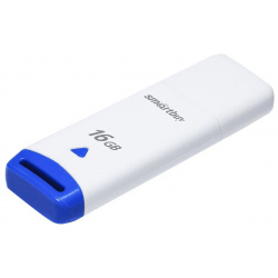 USB Flash Drive 16Gb  SmartBuy Easy White SB016GBEW
