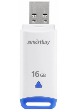 USB Flash Drive 16Gb  SmartBuy Easy White SB016GBEW