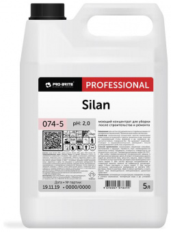 Средство для чистки посудомоечных и стиральных машин Pro Brite Silan 5L 074 5 
