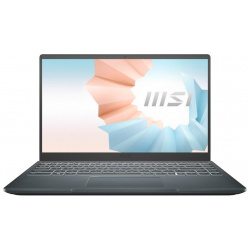 Ноутбук MSI Ultrabook Modern 14 C12MO 689RU 9S7 14J111 689 (Intel Core i5 1235U 1 3GHz/16384Mb/512Gb SSD/Intel HD Graphics/Wi Fi/Cam/14/1920x1080/Windows 11 Pro 64 bit) 