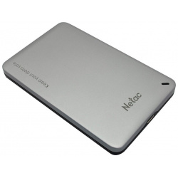 Внешний корпус Netac WH12 для HDD/SSD 2 5 USB 3 0  Type C Silver NT07WH12 30CC