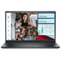 Ноутбук Dell Vostro 3520 5821 (Intel Core i5 1235U 1 3GHz/8192Mb/256Gb SSD/Intel HD Graphics/Wi Fi/Cam/15 6/1920x1080/Windows 11 64 bit) 