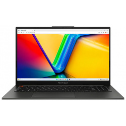 Ноутбук ASUS VivoBook S 15 K5504VA MA091W 90NB0ZK2 M003X0 (Intel Core i7 13700H 2 4Ghz/16384Mb/1Tb SSD/Intel Iris Xe Graphics/Wi Fi/Bluetooth/Cam/15 6/2880x1620/Windows 11 64 bit) 