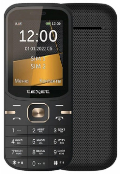 Сотовый телефон teXet TM 216 Black 