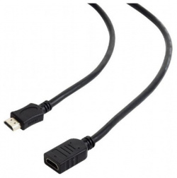Аксессуар Gembird Cablexpert HDMI 19M/19F v2 0 1 8m Black CC HDMI4X 6 
