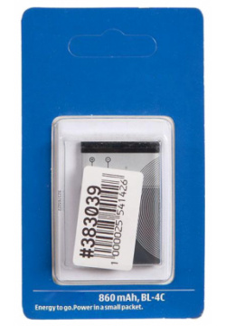 Аккумулятор Vbparts Zip для Nokia BL 4C 383039 / 066503 