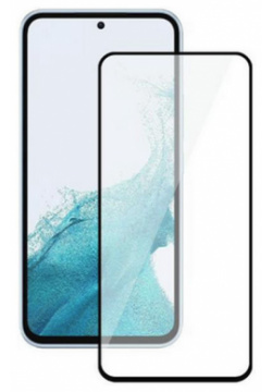 Защитное стекло Pero для Samsung Galaxy A54 Full Glue Black PGFG 
