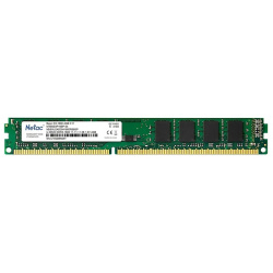 Модуль памяти Netac DDR3 DIMM 1600Mhz PC12800 CL11  4Gb NTBSD3P16SP 04