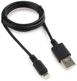 Аксессуар Gembird Cablexpert USB AM для iPhone 5/6/7/8/X/iPod/iPad 1m CC AP2MBP Black 