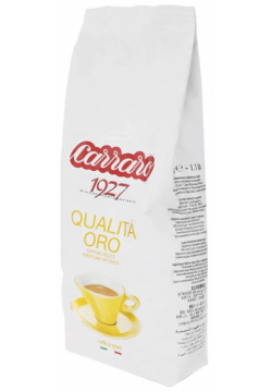Кофе в зернах Carraro Qualita Oro 500g 8000604001399 