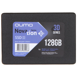 Твердотельный накопитель Qumo Novation TLC 3D 128Gb Q3DT 128GMCY 
