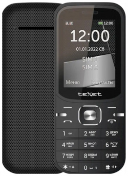 Сотовый телефон teXet TM 219 Black 