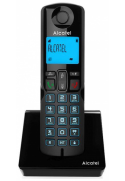 Радиотелефон Alcatel S250 Black 