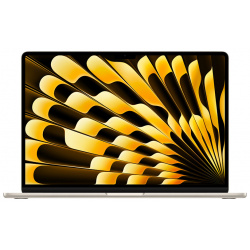 Ноутбук APPLE MacBook Air 15 (2023) (Английская раскладка клавиатуры) Starlight MQKV3 (Apple M2 8 core/8192Mb/512Gb/No ODD/M2 10 core/Wi Fi/Bluetooth/Cam/15 3/2880x1864/Mac OS) 