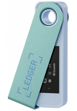 Аппаратный криптокошелек Ledger Nano S Plus Pastel Green 