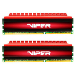 Модуль памяти Patriot Memory Viper 4 DDR4 UDIMM 3200MHz PC4 25600 CL16  32Gb KIT (2x16Gb) PV432G320C6K