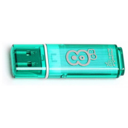 USB Flash Drive 8Gb  Smartbuy Glossy Green SB8GBGS G