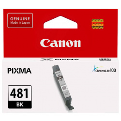 Картридж Canon CLI 481 BK 2101C001 Black для Pixma TS6140/TS8140TS/TS9140/TR7540/TR8540 