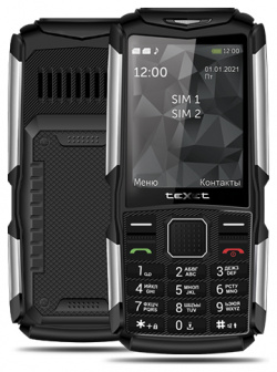 Сотовый телефон teXet TM D314 Black 