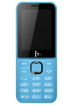Сотовый телефон F+ F240L Light Blue 