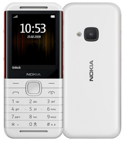 Сотовый телефон Nokia 5310 (2020) Dual Sim White Red  (TA 1212)