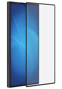 Защитное стекло DF для Samsung Galaxy S24 Ultra Full Screen + Glue Black Frame sColor 144 GROUP 