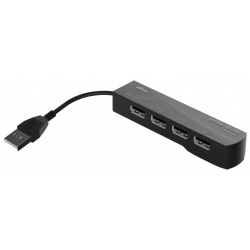 Хаб USB Ritmix CR 2406 4 ports Black 