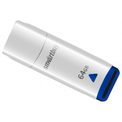 USB Flash Drive 64Gb  SmartBuy Easy White SB064GBEW