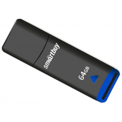 USB Flash Drive 64Gb  SmartBuy Easy Black SB064GBEK