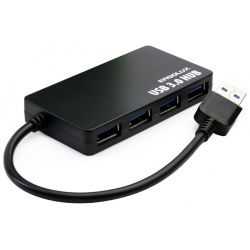 Хаб USB Ergolux  4xUSB Black ELX SLP01 C02