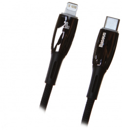 Аксессуар Baseus Glimmer Series Cable Type C  Lightning 20W 2m Black CADH000101