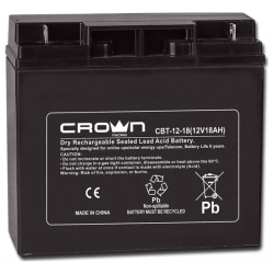 Аккумулятор для ИБП Crown Micro 12V 18Ah CBT 12 18 