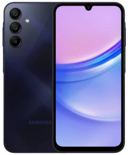 Сотовый телефон Samsung SM A155 Galaxy A15 6/128Gb Dark Blue 