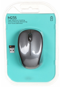 Мышь Logitech Wireless Mouse M235 Grey Black 910 003146 / 002201 002692 