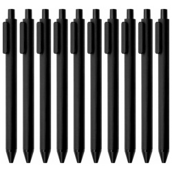 Набор гелевых ручек Xiaomi Kaco K1015 Pure Plastic Gel Ink Pen 10шт Black 