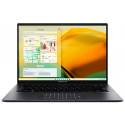 Ноутбук ASUS Zenbook 14 UM3402YA KP838 90NB0W95 M01JZ0 (AMD Ryzen 5 7430U 2 3GHz/16384Mb/512Gb SSD/AMD Radeon Graphics/Wi Fi/Cam/14/2560x1600/No OS) 