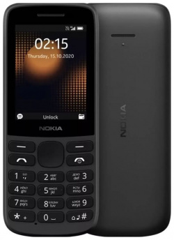 Сотовый телефон Nokia 215 4G DS (TA 1613) Black 