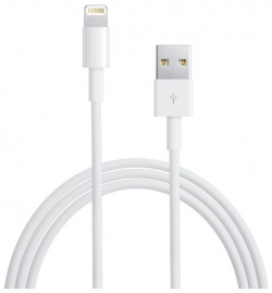 Аксессуар APPLE Lightning to USB Cable 2m MD819ZM/A для iPhone 5 / 5S SE/iPod Touch 5th/iPod Nano 7th/iPad 4/iPad mini  A1510