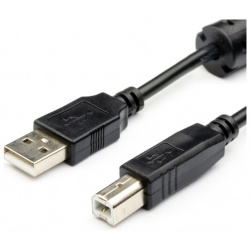 Аксессуар ATcom USB 2 0 AM/BM 1 5m Black АТ5474 