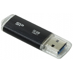 USB Flash Drive 32Gb  Silicon Power Blaze B02 3 1 Black SP032GBUF3B02V1K