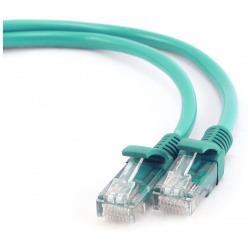 Сетевой кабель Gembird Cablexpert UTP cat 5e 5m Green PP12 5M/G 