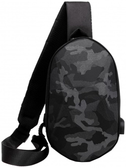 Сумка Multibrand 5014 black camouflage