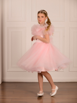 Платье Lila Style Вальс  Розовый 134