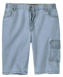 Бермуды карго из Денима Atlas For Men Вы любите джинсовую ткань? Тогда Вам