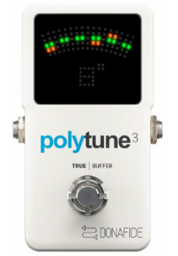 Гитарный тюнер TC Electronic  PolyTune 3 для электрогитары и бас гитары в